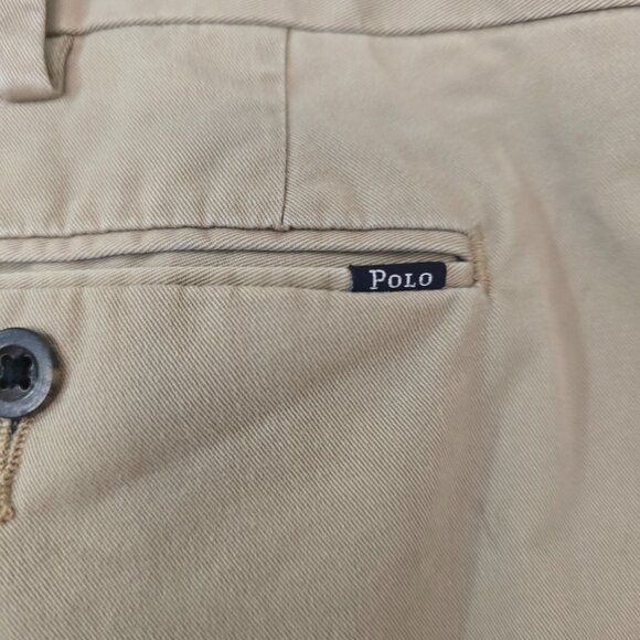 Polo Ralph Lauren Men's Stretch Classic Fit Chino Pants Tan Big Size 48Bx30 - Picture 8 of 8